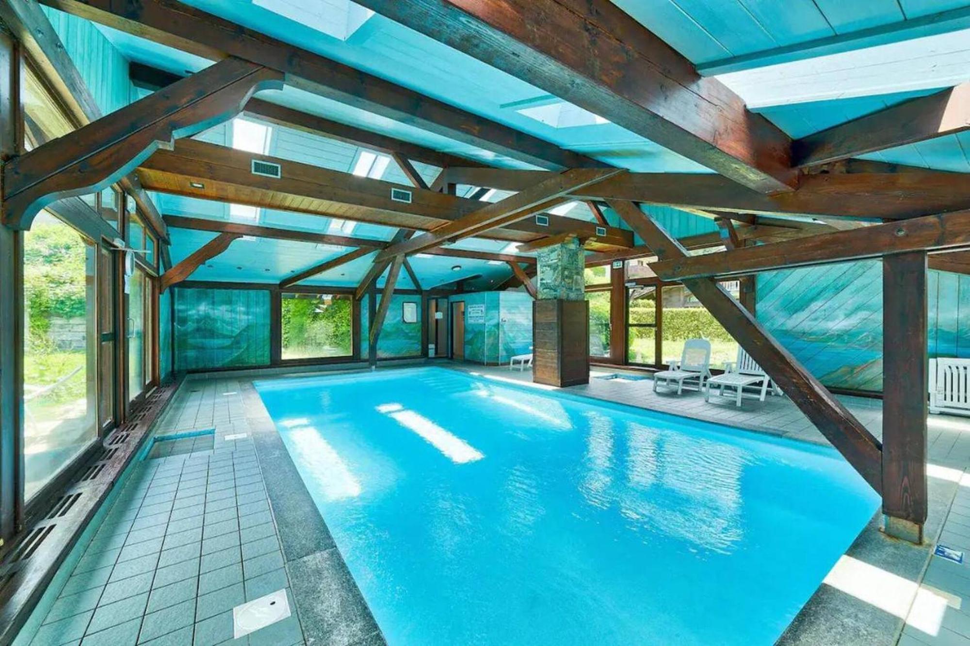 Prarion Ski In Ski Out And Swimming Pool ! Les Houches Ngoại thất bức ảnh